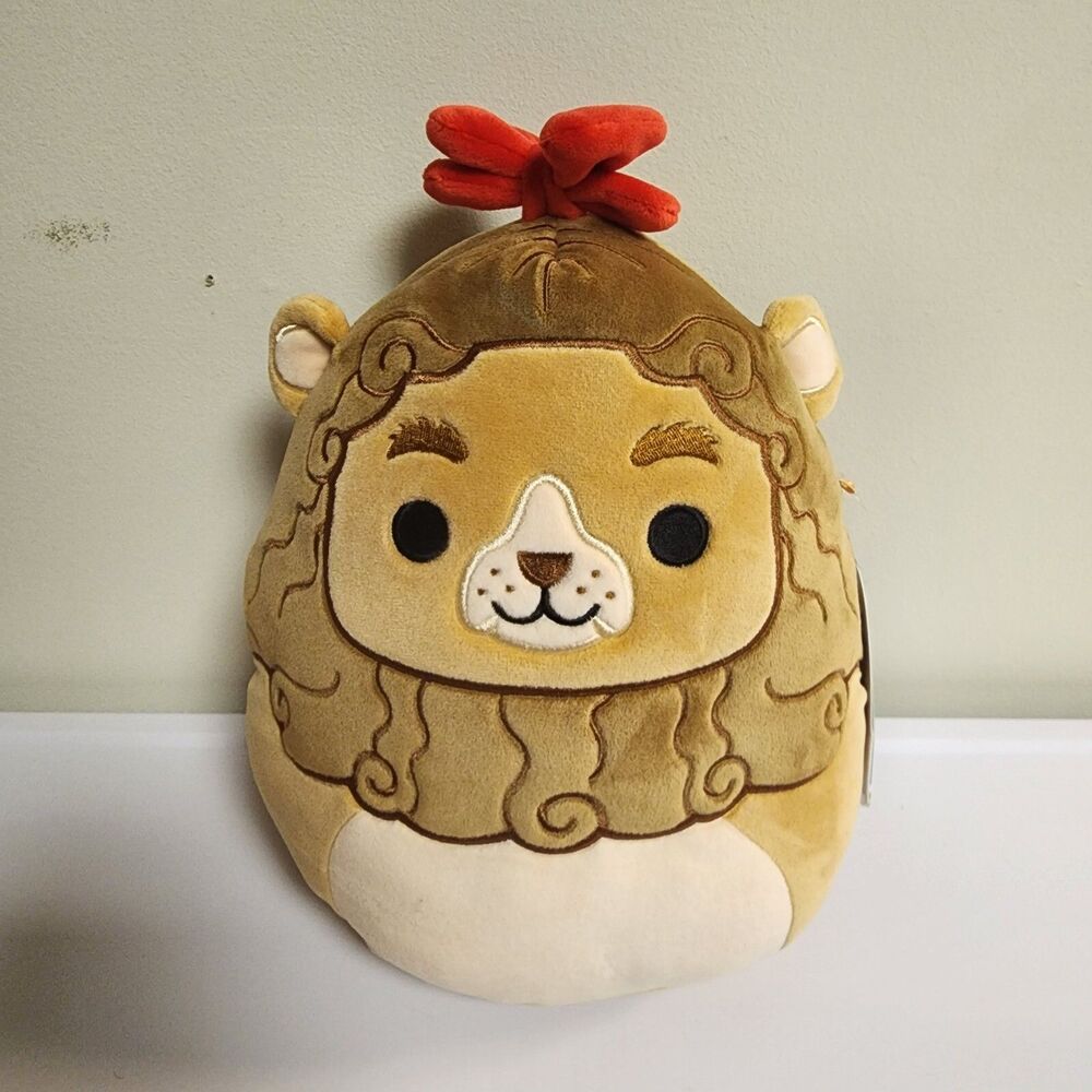 Squishmallows Wizard of Oz 85th Anniversary Cowardly Lion 10” Plush 2024 NWT